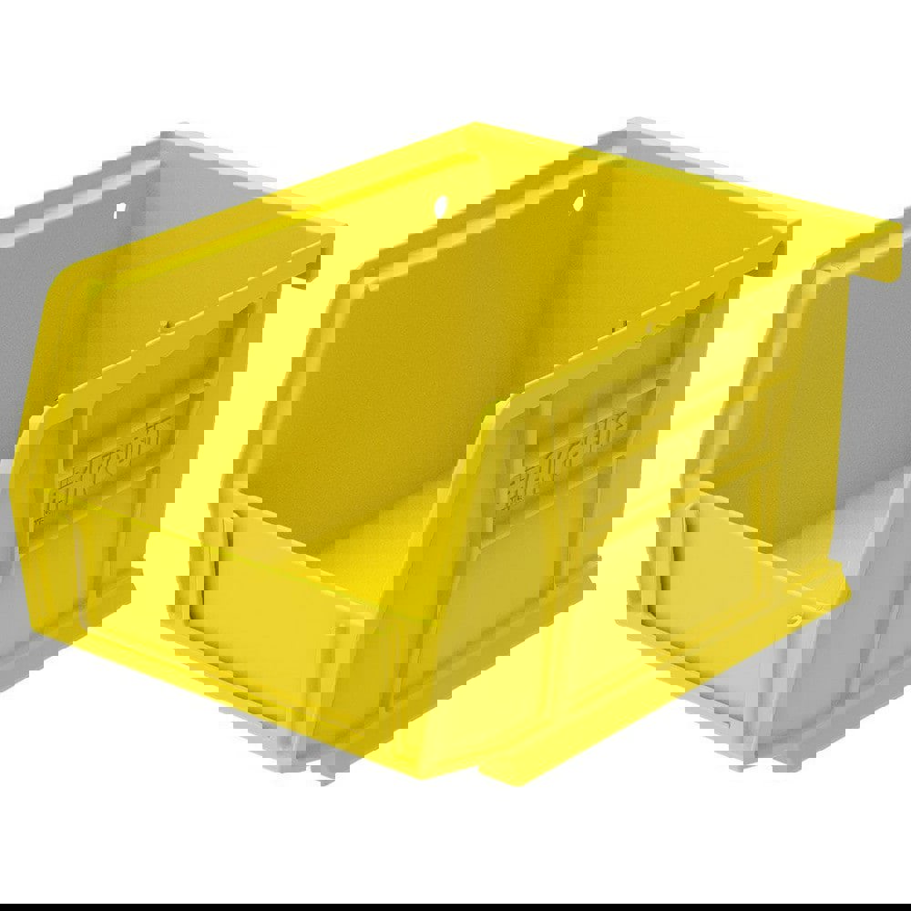 Plastic Hopper Stacking Bin: Yellow